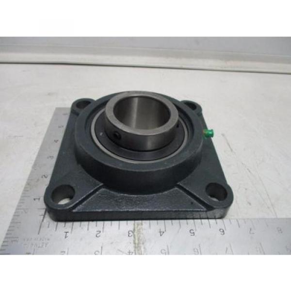 UC211-32 2&#034; Square Flange Cast Iron Mounted Bearing  F211, FIT-369 #1 image