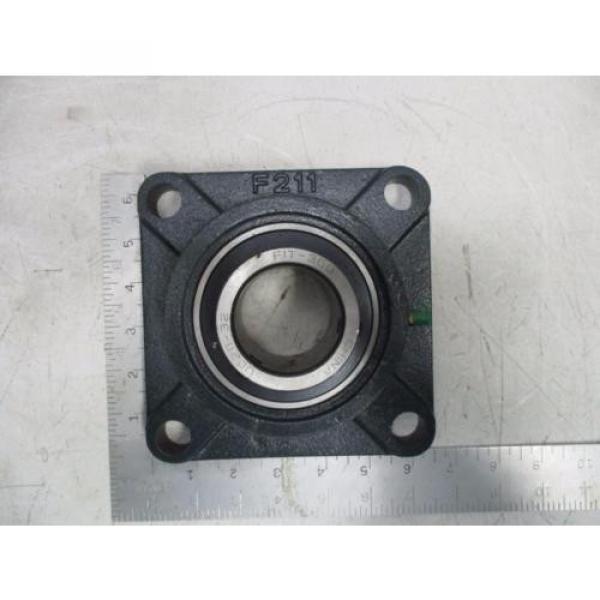 UC211-32 2&#034; Square Flange Cast Iron Mounted Bearing  F211, FIT-369 #2 image