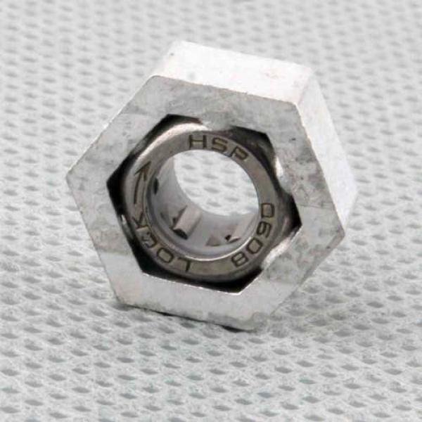 06267 One Way Hex Bearing w/Bearing Hex Nut Fit RC HSP 1/10 94106 94110 94120 #4 image