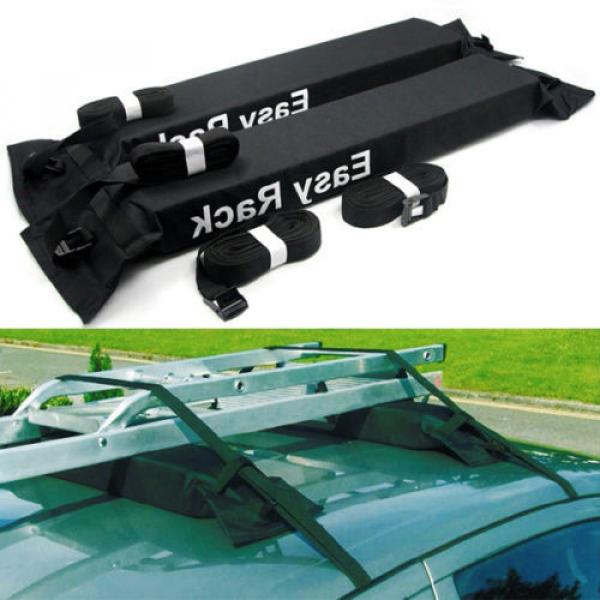 Newly Universal Car SUV Roof Top Carrier Bag Rack Luggage Cargo Soft Easy Rack #1 image