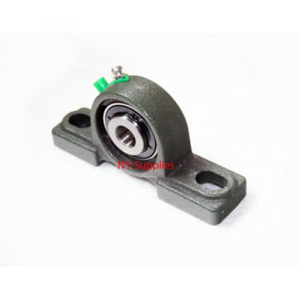 High Quality 1/2&#034; UCP201-8 Pillow Block Bearing with Greese Fitting (Qty 4)+20 #2 image