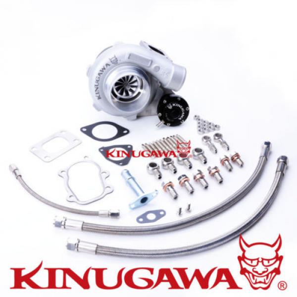 Kinugawa GTX Ball Bearing 3&#034; Turbocharger GTX2863R fit NISSAN S14 S15 T25 AR64 #1 image
