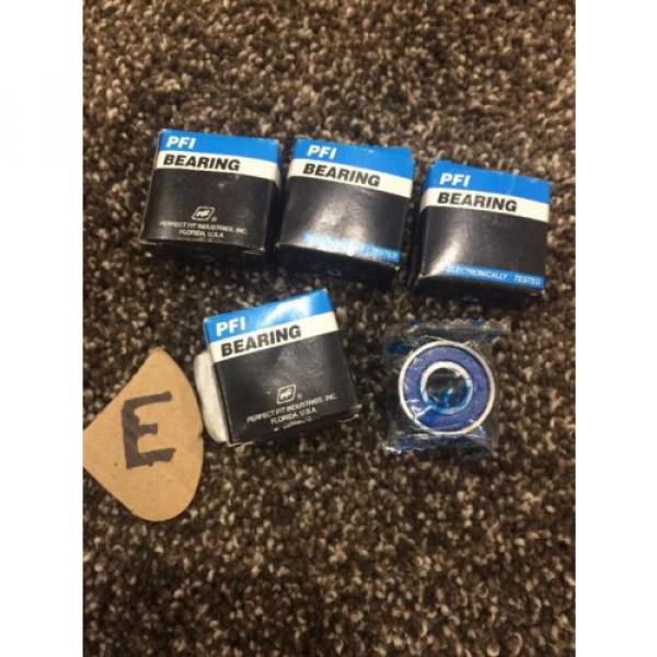 Perfect Fit Industries PFI Ball Bearing 6200-2RS C3 New Lot Of 5 #1 image