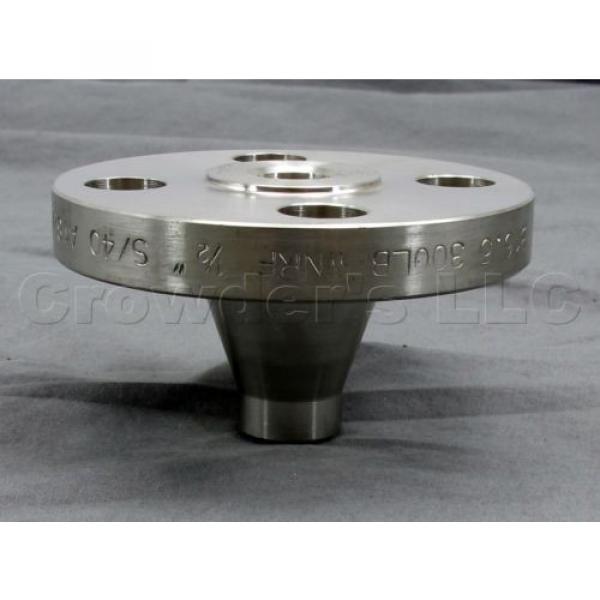B16.5 1/2&#034; Bore 316L Stainless Steel Flange Bearing Fitting - Part # 08A0270 #5 image
