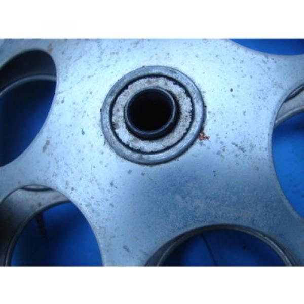 Steel ball bearing Wheels 12 inch lawnmower cart fit Troybilt and others project #3 image