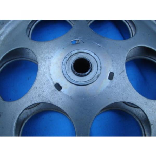 Steel ball bearing Wheels 12 inch lawnmower cart fit Troybilt and others project #4 image
