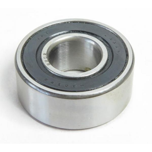 JAF 2202-2RS SELF-ALIGNING BALL BEARING, 15mm x 35mm x 14mm, FIT C0, DBL SEAL #2 image