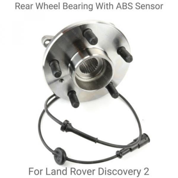 Rear Wheel Hub Bearing to Fit Land Rover Discovery 2 Includes ABS Sensor #1 image