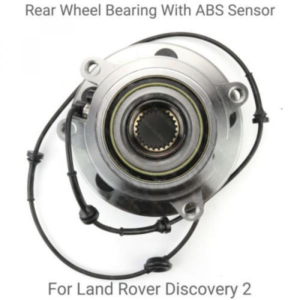 Rear Wheel Hub Bearing to Fit Land Rover Discovery 2 Includes ABS Sensor #3 image