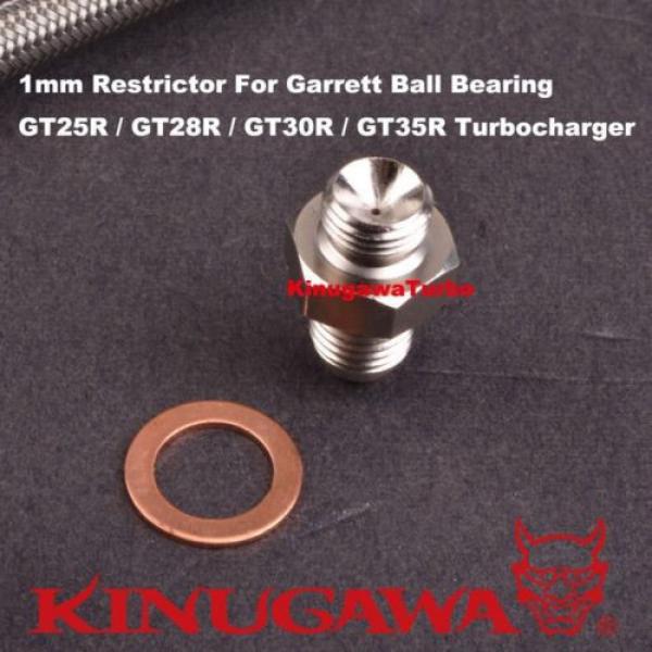 Kinugawa Turbo Oil Water Line fit SUBARU Garrett GT30R GT35R GT28R Ball Bearing #2 image