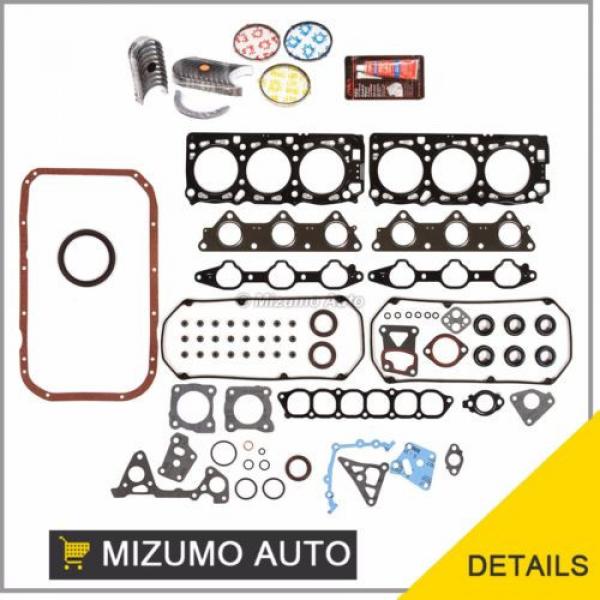 Fit Mitsubishi Montero &amp; Sport 3.0 6G72 Full Gasket Set Bearings Piston Rings #1 image