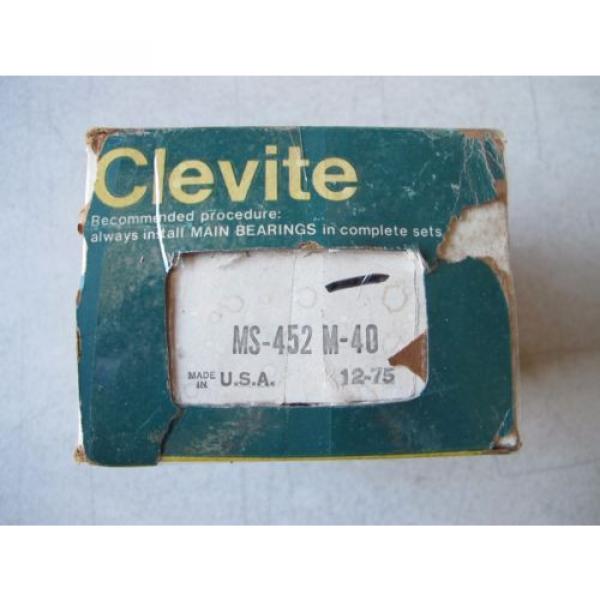 Clevite Main Bearing set fit Dodge 350 361 383 400 (MS452M40) #2 image