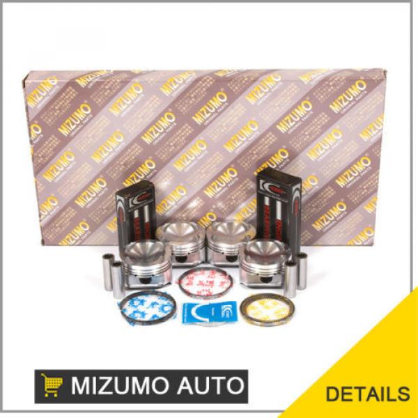 Fit 00-03 Mazda 626 Protege Protege5 Full Gasket Set Pistons Main Rod Bearings #1 image