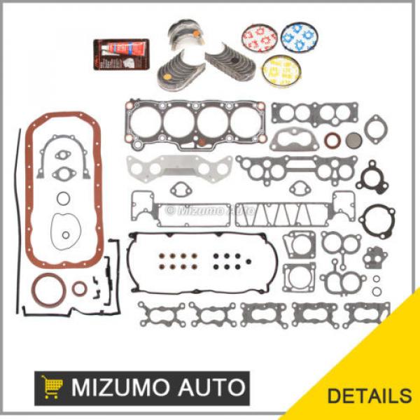 Fit 87-93 Mazda B2200 2.2 8V F2L F2G Full Gasket Set Bearings Rings #1 image