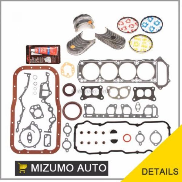 Fit Nissan Pickup 720 D21 Pathfinder Z24 Full Gasket Set Bearings Rings #1 image