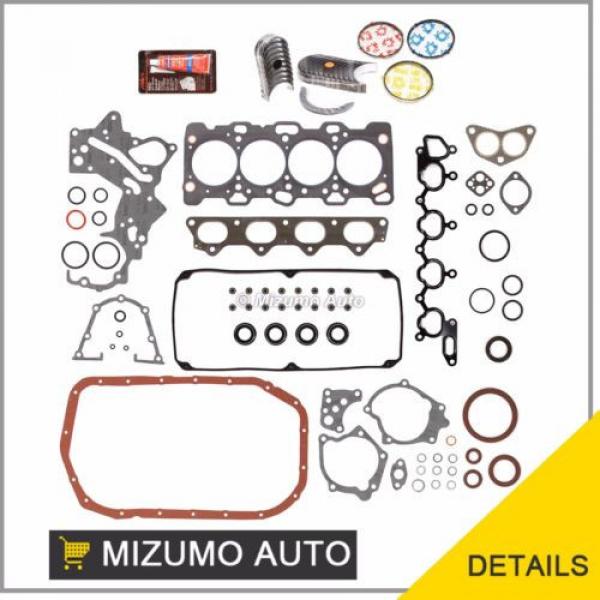 Fit 98-99 Mitsubishi Montero Sport 2.4L SOHC 4G64 Full Gasket Set Bearings Rings #1 image