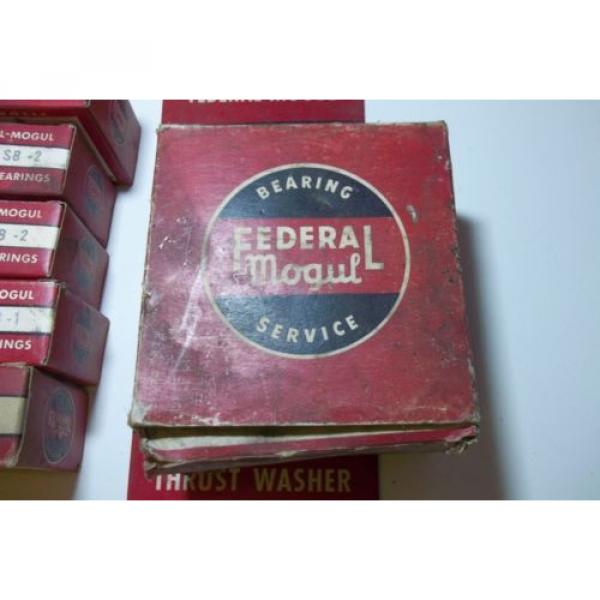 Federal Mogul Main Bearings &amp; Thrust Washers. ( Think Fit 1951-1955 Kaiser) #2 image
