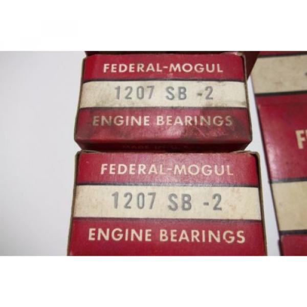Federal Mogul Main Bearings &amp; Thrust Washers. ( Think Fit 1951-1955 Kaiser) #4 image