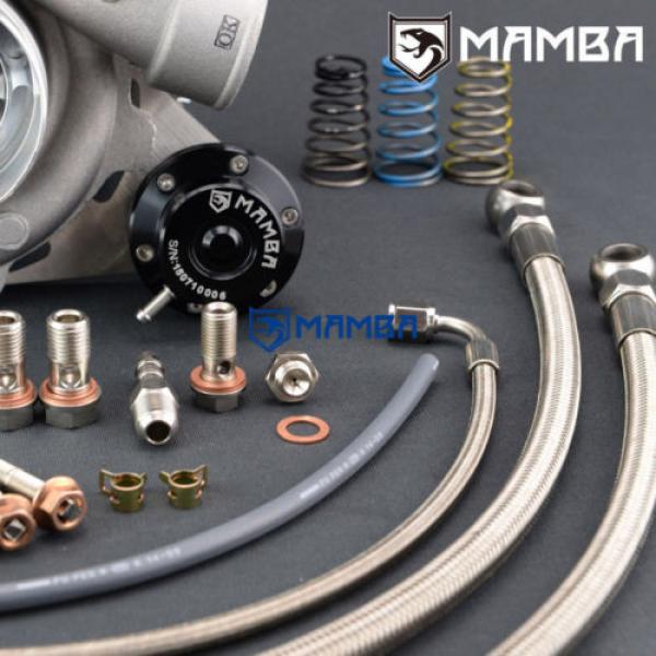 MAMBA Ball Bearing Billet Turbo GTX2863R FIT Nissan SR20DET S13 S14 S15 A/R64 #2 image