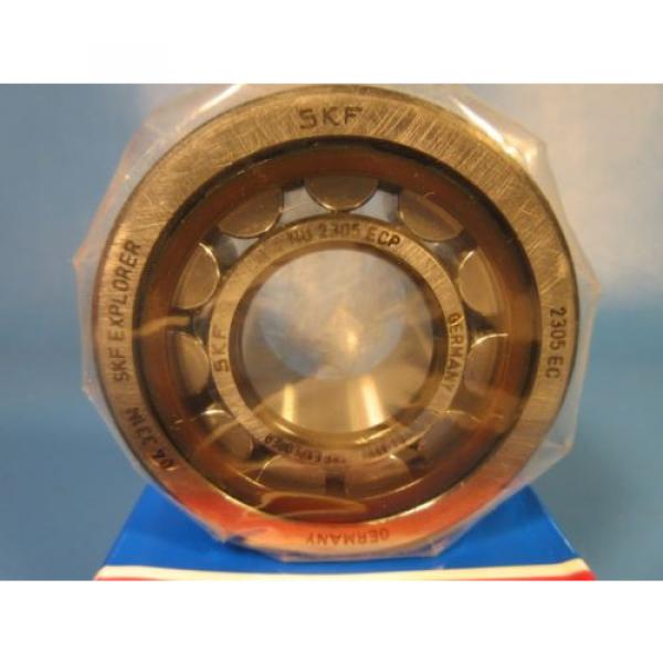 SKF NU 2305 ECP Cylindrical Roller Bearing, Single Row (FAG, NTN, NSK) #3 image