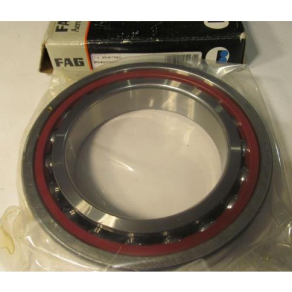 NEW FAG SUPER PRECISION 7018-C-T-P4S-UL HIGH SPEED ANGULAR SPINDLE BALL BEARING #1 image