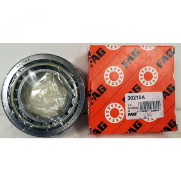 1 NEW FAG 30210A TAPERED ROLLER BEARING #1 image