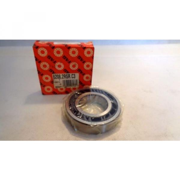 NEW IN BOX FAG 6208.2RSR.C3 SHIELDED BALL BEARING #1 image
