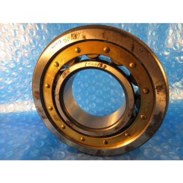 FAG NU312 Single Row Cylindrical Roller Bearing, Minor Blemishes #2 image