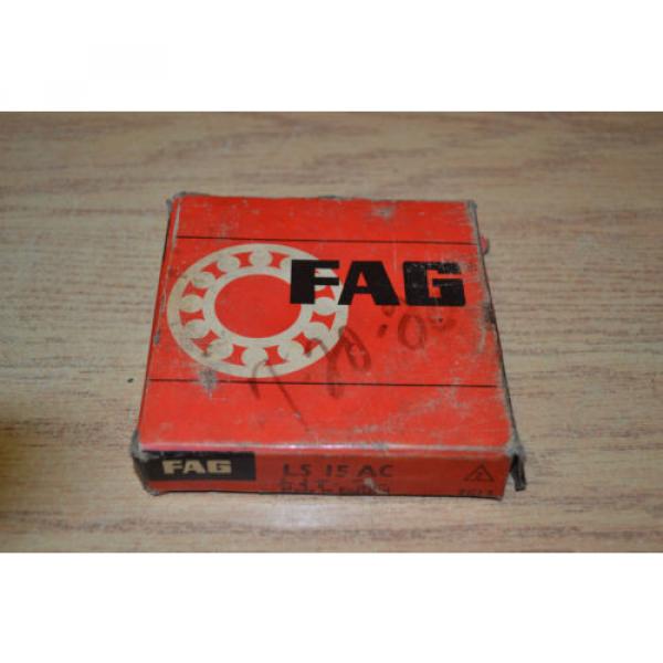 Fag ball bearing LS 15-AC OD : 4 &#039;&#039; X ID : 2 &#039;&#039; X W : 0.8125 &#039;&#039; #1 image