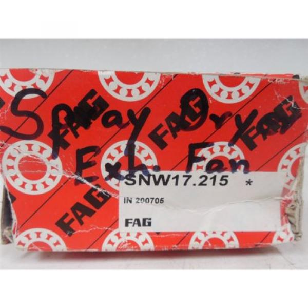 NEW FAG SNW17.215 Bearing Adapter Sleeve 2-15/16&#034; #2 image