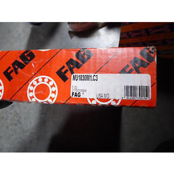 NEW FAG Cylindrical Roller Bearing NU1030M1C3 #1 image