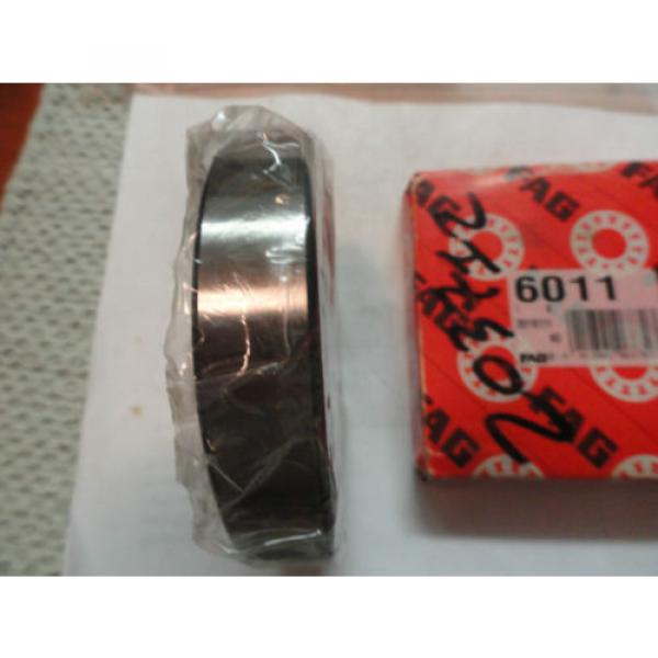 FAG 6011 Deep Groove Unshielded Bearing, 55MM X 90MM X 18MM #2 image