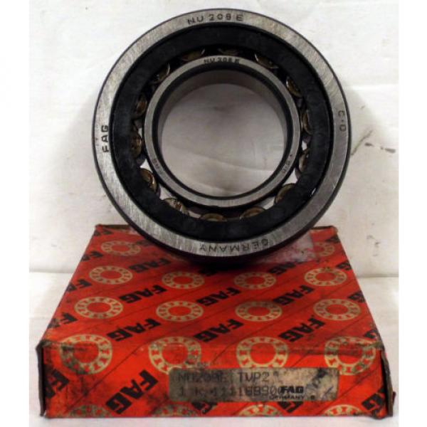 1 NEW FAG NU208E CYLINDRICAL ROLLER BEARING #1 image