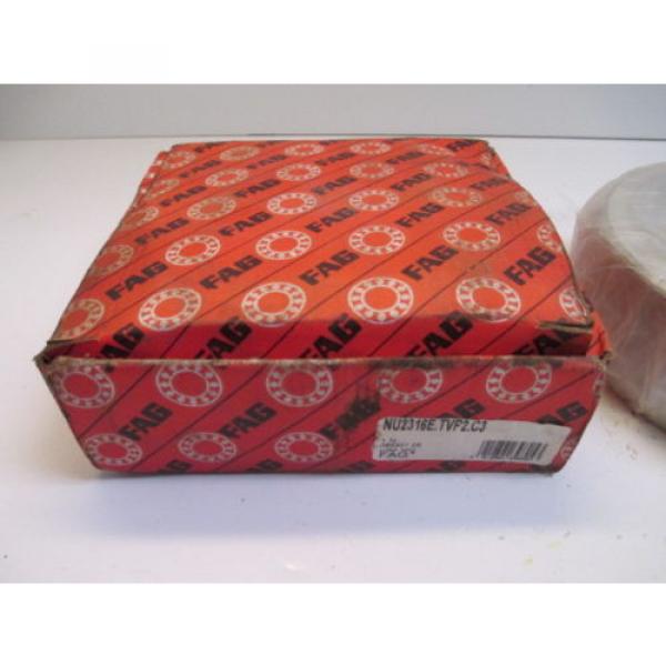 FAG NU2316E-TVP2-C3 CYLINDRICAL ROLLER BEARING MANUFACTURING CONSTRUCTION NEW #4 image