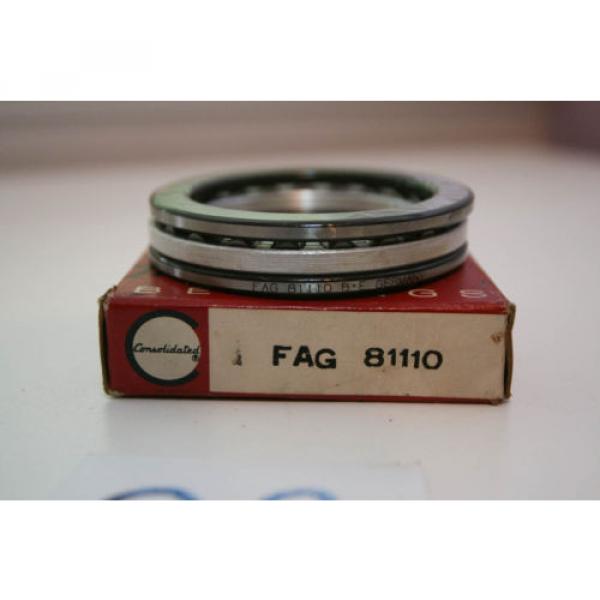 &#034;NEW  OLD&#034; Consolidated / FAG  Thrust Ball Bearing 81110 #3 image