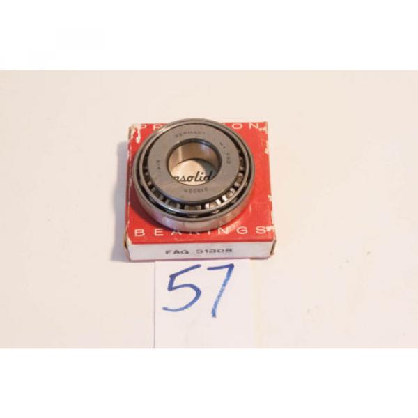 &#034;NEW  OLD&#034; Consolidated / FAG Taper Ball Bearing FAG 31305 old# 27305E #2 image