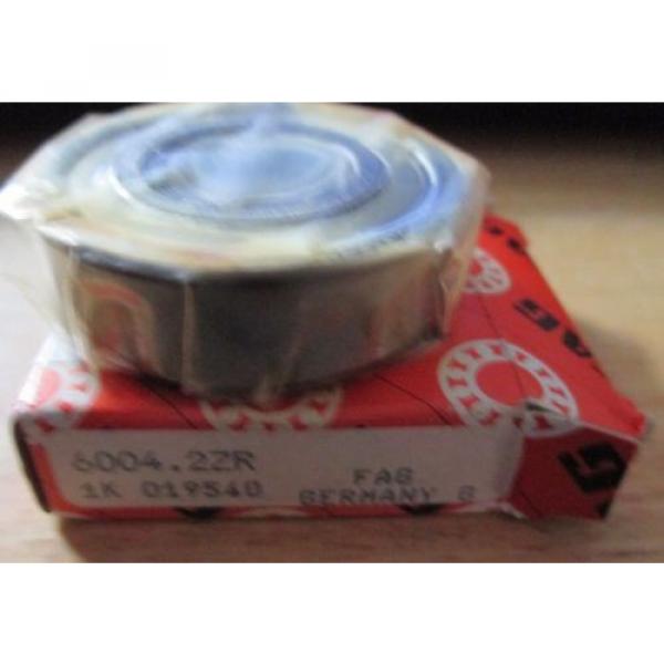 NEW FAG DEEP GROOVE BALL BEARING 6004.2ZR, READY TO WORK #2 image