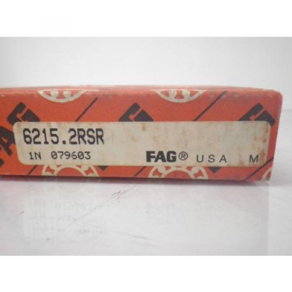 FAG 6215 2RSR deep grove ball bearing *NEW IN BOX* #2 image