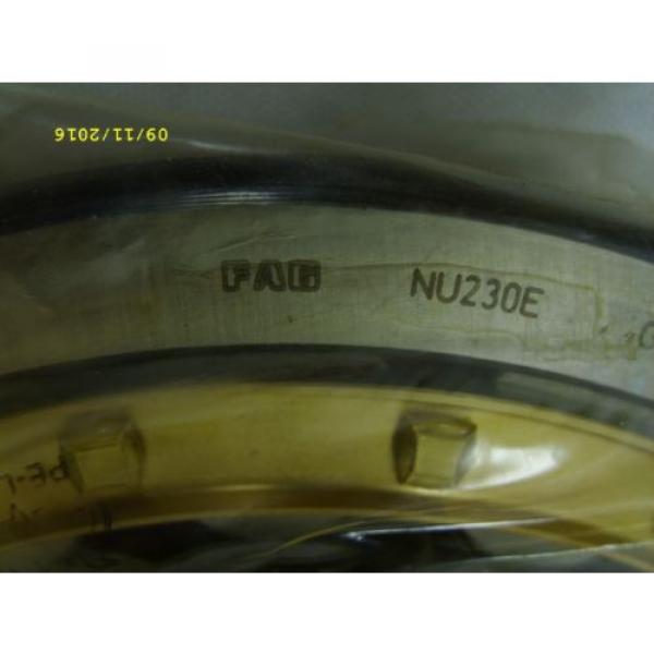 FAG NU230E-M1 Cylindrical Roller Bearing, 150mm x 270mm x 45mm *NOS* #3 image