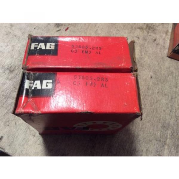 2-FAG-bearing ,#S3605.2RS ,FREE SHPPING to lower 48, NEW OTHER! #1 image