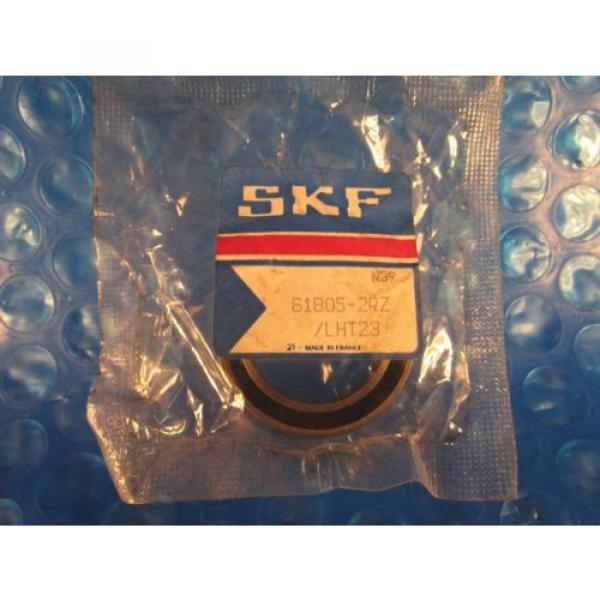 SKF 61805-2RZ, 2R, Single Row Radial Bearing ( Fag, NTN, NSK, Koyo 6805VV) #2 image