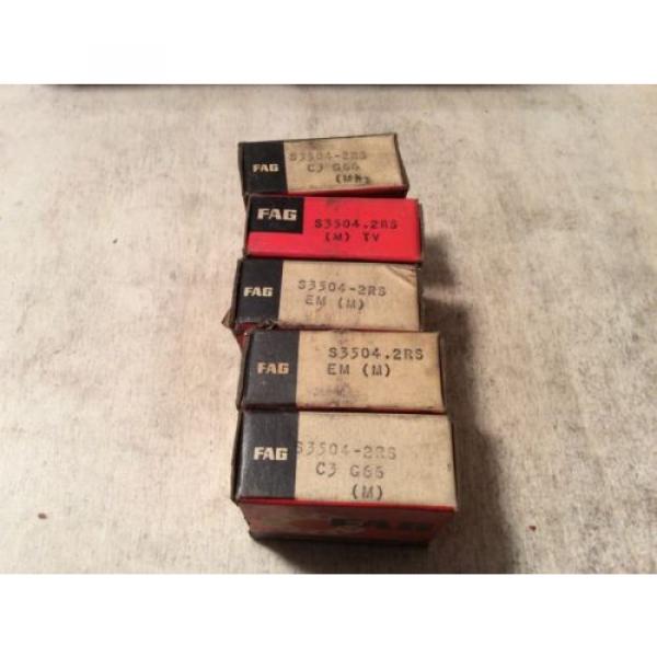5-FAG /Bearings #S3504.2RS,30 day warranty, free shipping lower 48! #1 image