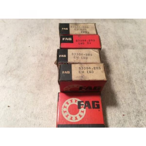 5-FAG /Bearings #S3504.2RS,30 day warranty, free shipping lower 48! #3 image