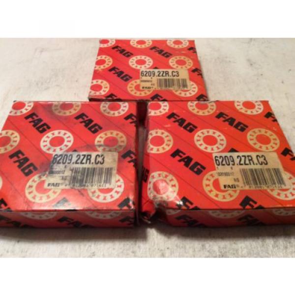 3-FAG /Bearings #6209.2ZR.C3 ,30 day warranty, free shipping lower 48! #2 image