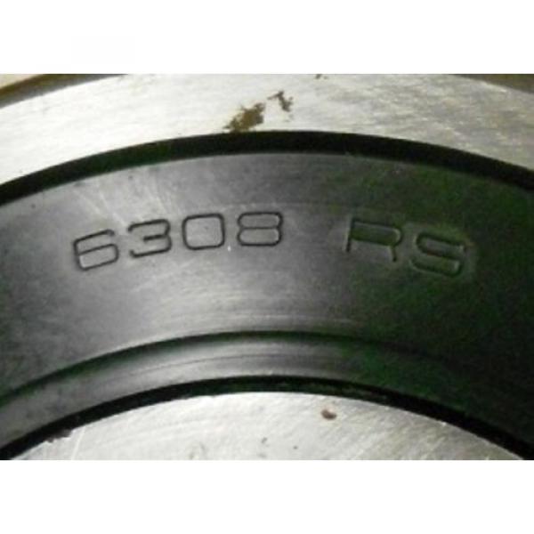 CONSOLIDATED BEARING S-3608-2RS NRJ, FAG 6308RS, APPROX 3 7/8&#034; OD, 1 1/2&#034; ID #4 image