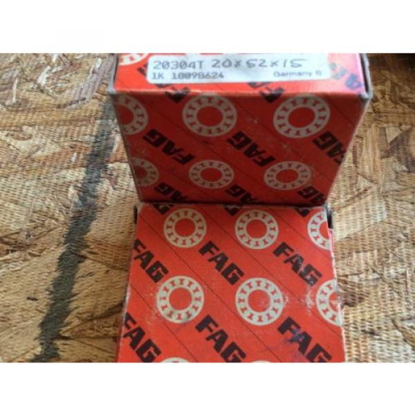 2-FAG Bearings, Cat# 20304T,comes w/30day warranty, free shipping #2 image