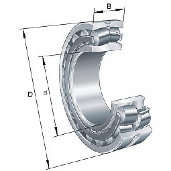 22314-E1A-M-C3 FAG Spherical roller bearing #1 image