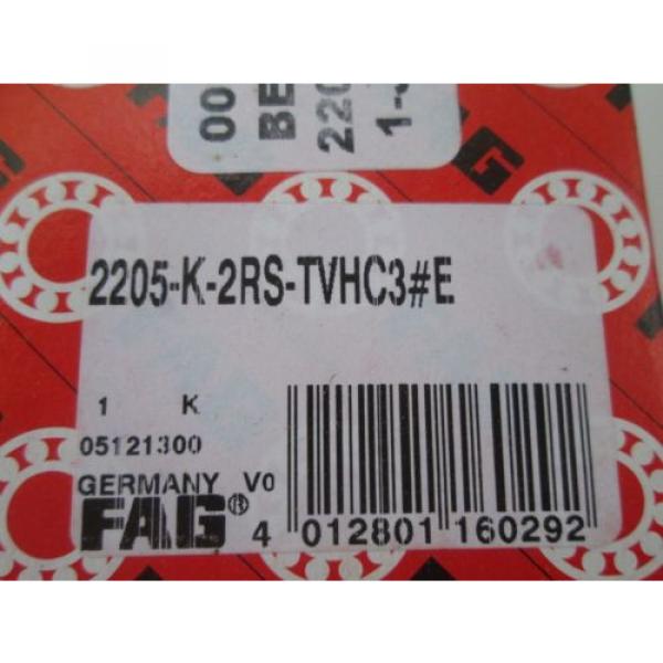 NEW FAG Self Aligning Bearing 2205-K-2RS-TVHC3 Industrial Part #1 image