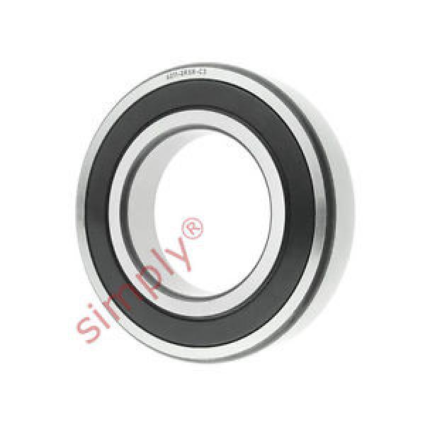 FAG 62112RSRC3 Rubber Sealed Deep Groove Ball Bearing 55x100x21mm #1 image