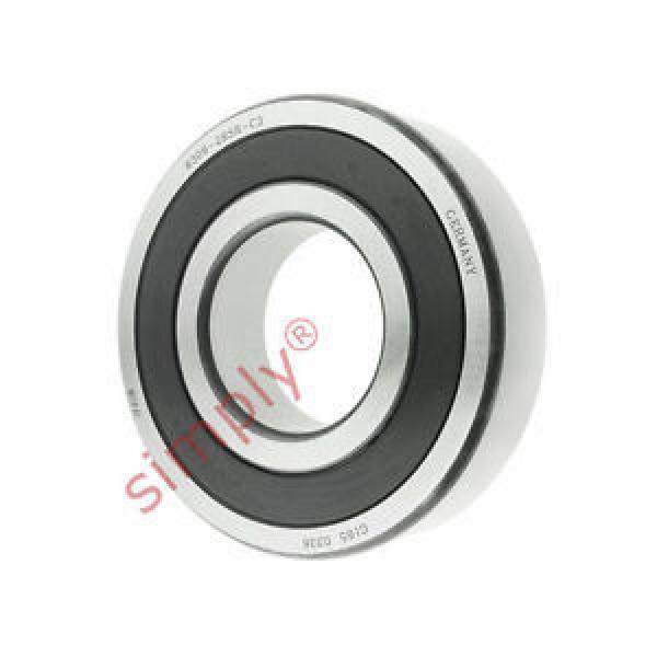 FAG 63092RSRC3 Rubber Sealed Deep Groove Ball Bearing 45x100x25mm #1 image